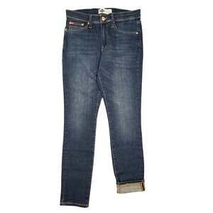Lee Cooper Aiden Jeans Mens Size 31x32 Dark‎ Blue Slim Fit Denim Pants